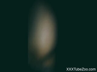 Zoophilia makes slutty housewife cum